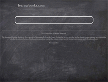 Tablet Screenshot of learnerbooks.com